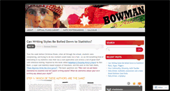 Desktop Screenshot of bowmandickson.com